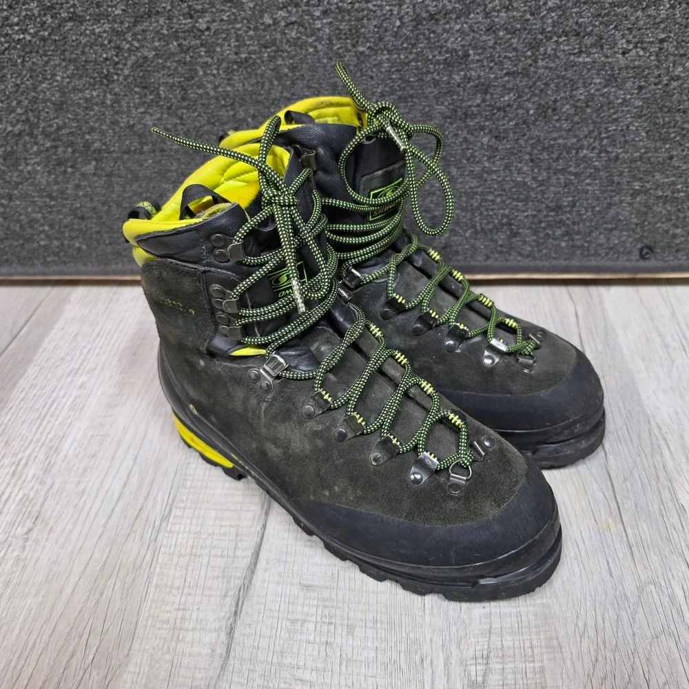 Salomon Super Mountain 9 Boots Green Black Mens 9.5 Thinsulate Mountaineering